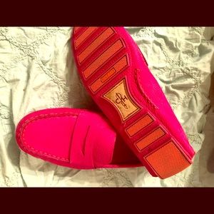 Brand new Cole haan drivers fushia size 9 m
